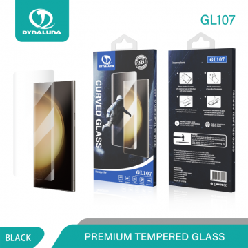 Film Protection D'écran Courbe en Verre Trempé pour Samsung Galaxy S8 / S9 Noir